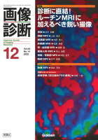 画像診断『画像診断２０２２年１２月号　Ｖｏｌ．４２　Ｎｏ．１４』